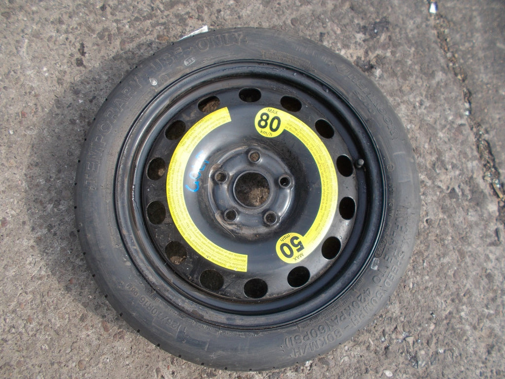 VOLKSWAGEN GOLF HANKOOK 5 STUD 16 INCH SPACE SAVER WHEEL 125/70 R16 HA42160927