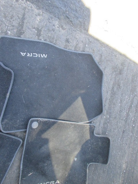 2018 NISSAN MICRA K14 FLOOR MAT CARPET SET