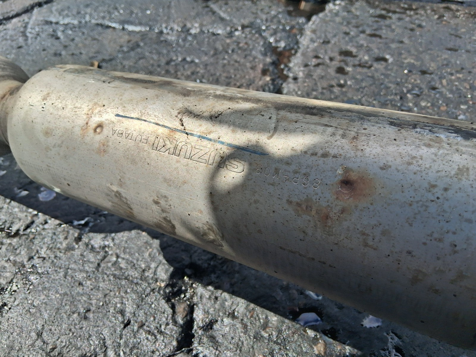 2022 SUZUKI VITARA MK4 1.4 PETROL EXHAUST BACK BOX SILENCER