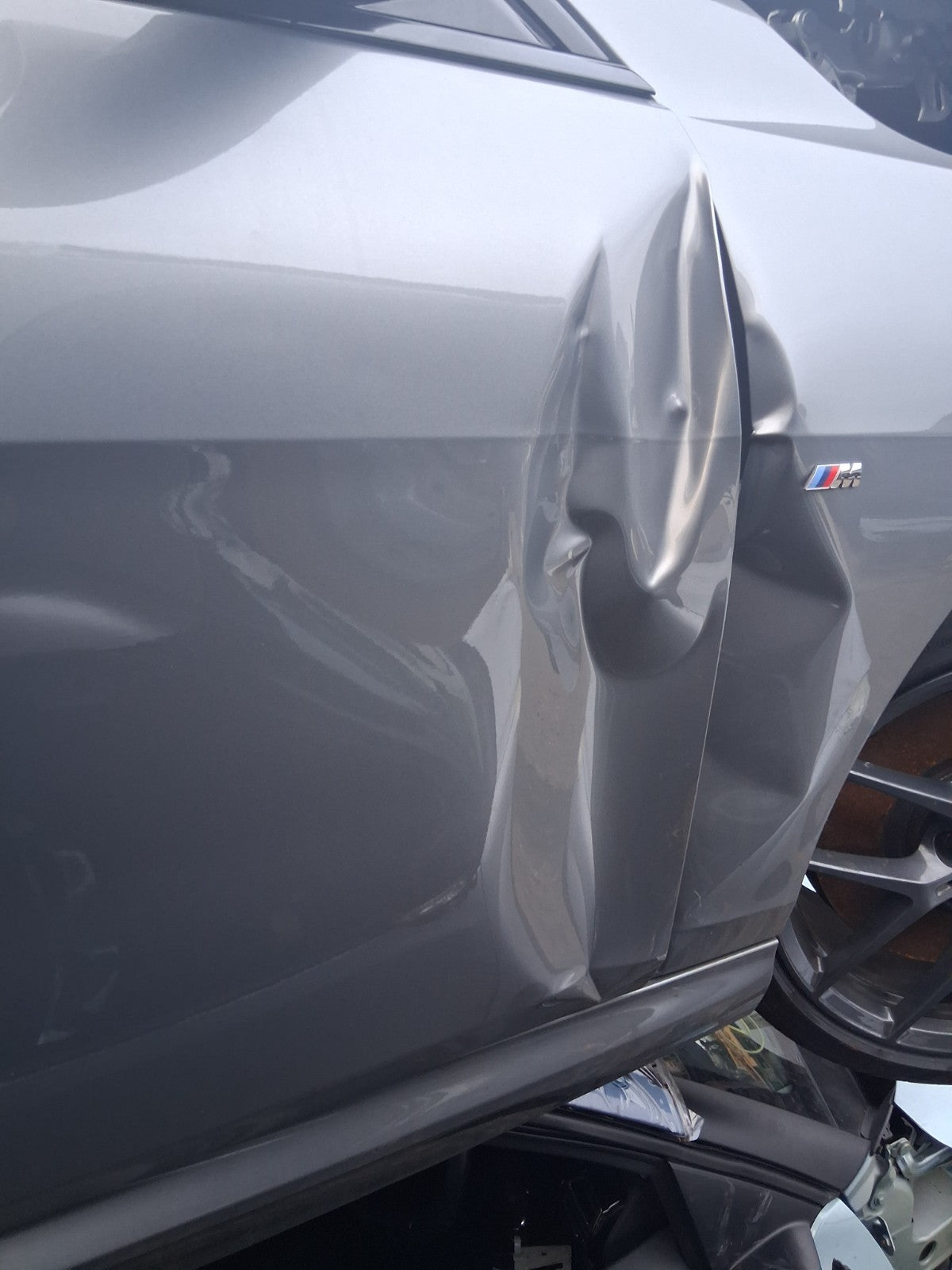 2024 BMW 2 SERIES F44 COUPE M SPORT OSF DRIVER SIDE FRONT BARE DOOR GREY C4W
