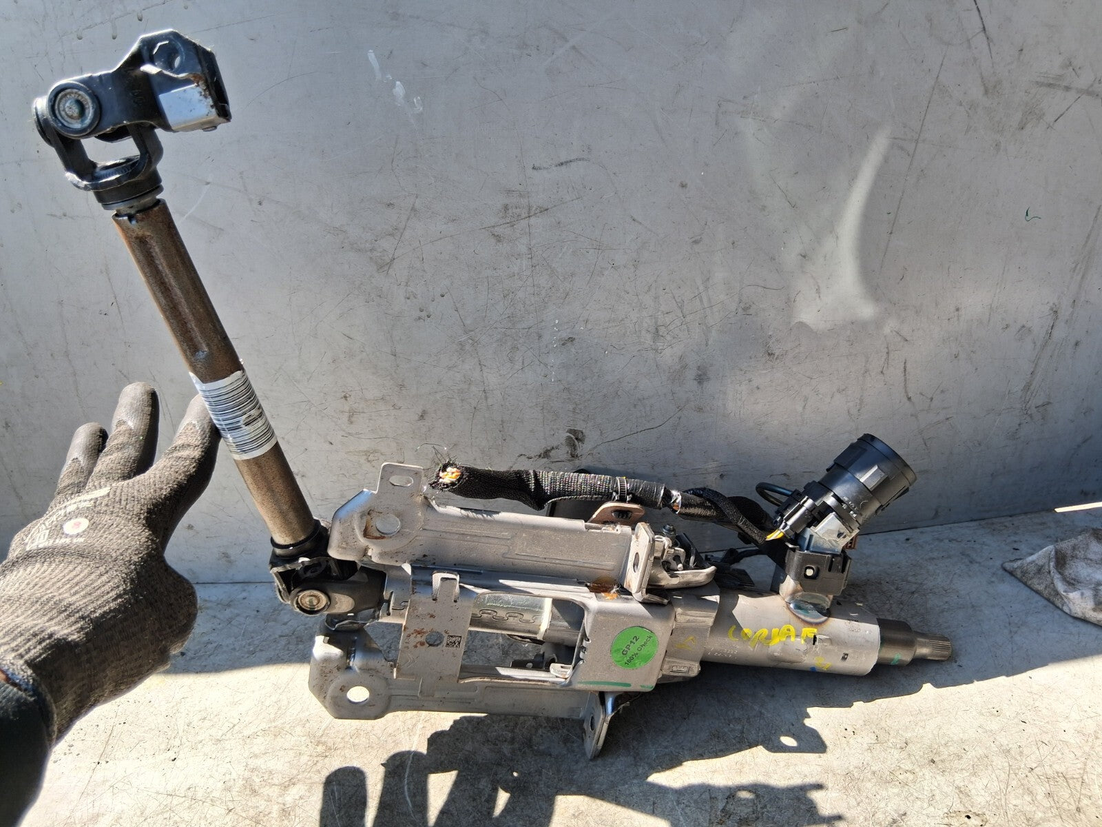 VAUXHALL CORSA F 2021 STEERING COLUMN WITH IGNITION BARREL 9824740280
