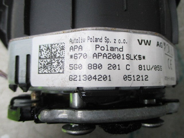 VW GOLF MK7 STEERING AIRBAG 5G0880201C