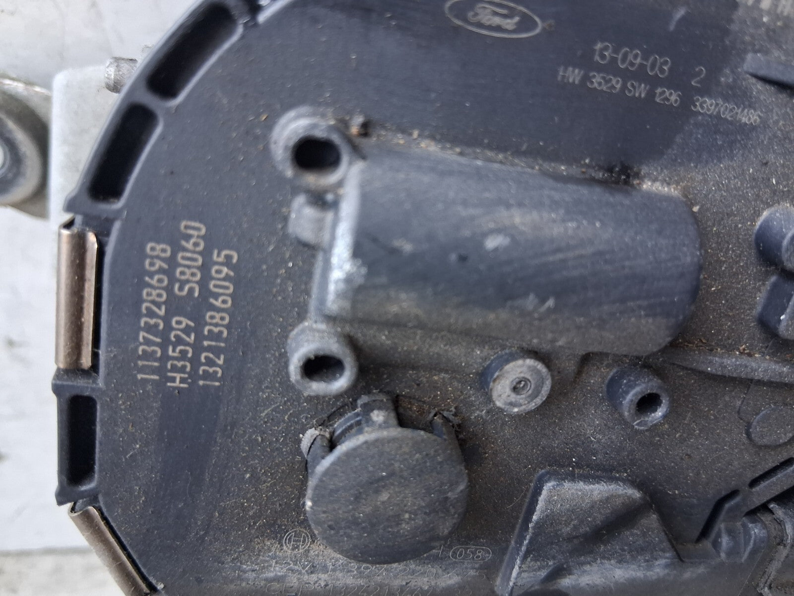 2013 FORD S MAX MK1 WINDSCREEN FRONT PASSENGER SIDE WIPER MOTOR 1137328698