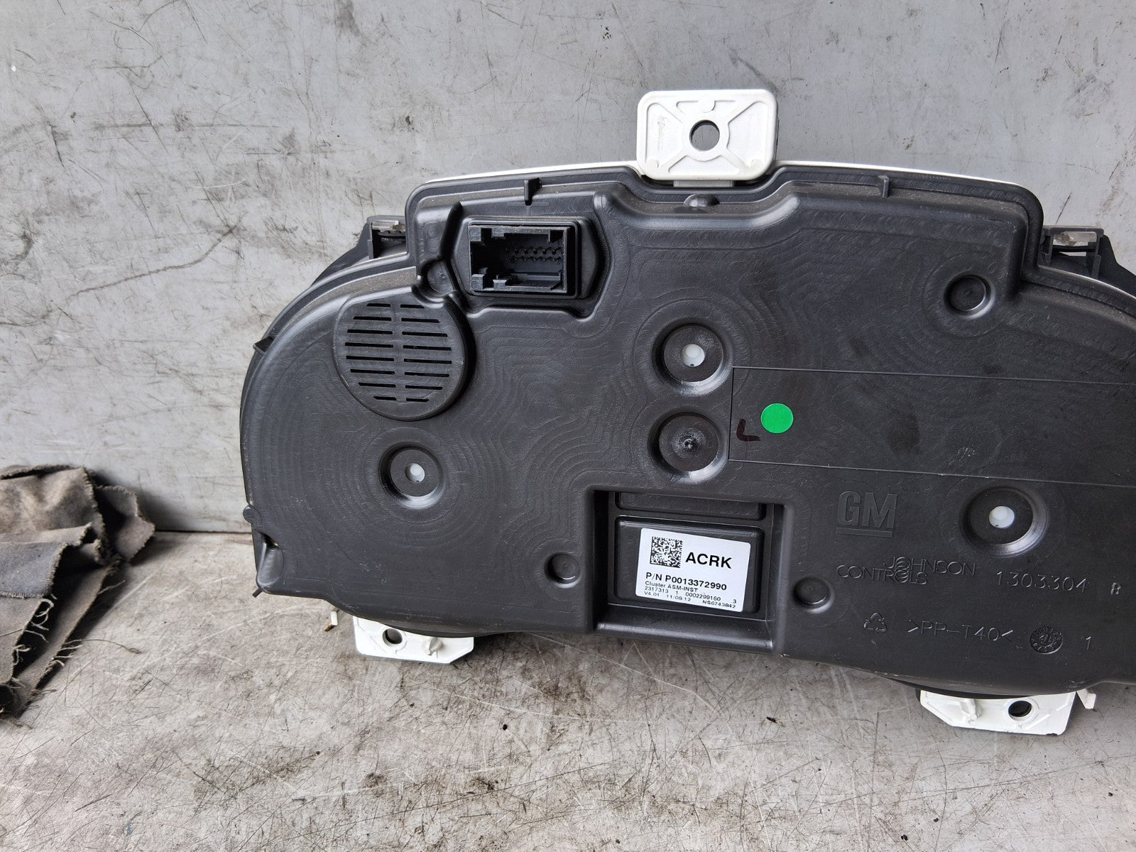 VAUXHALL CORSA D 2011 1.2 PETROL SPEEDO SPEEDOMETER INSTRUMENT CLUSTER 1303304