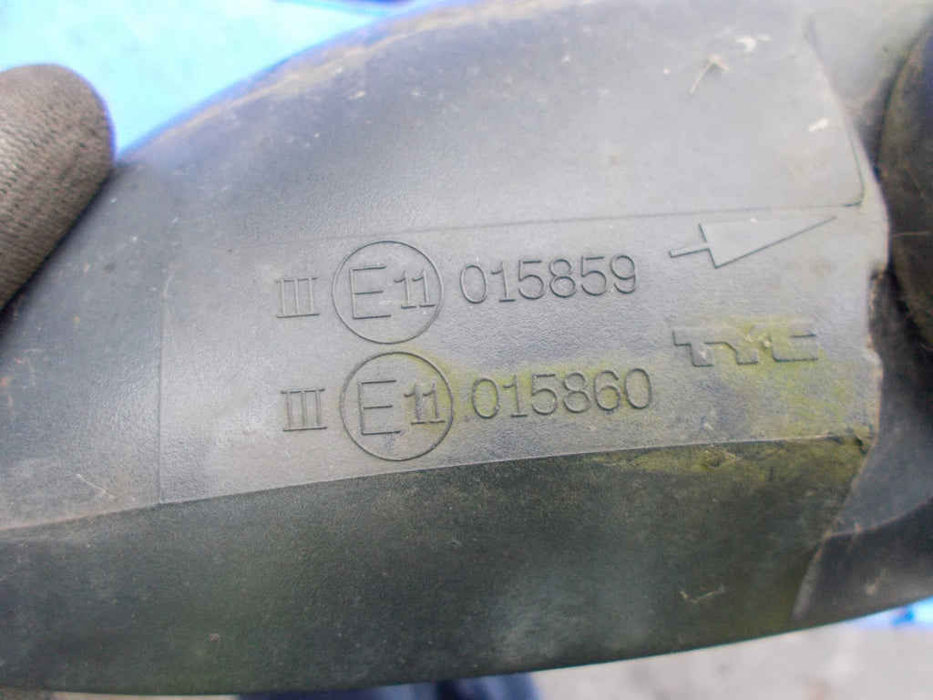 2004 ROVER 25 OS DRIVER SIDE MANUAL WING MIRROR DOOR MIRROR BLACK