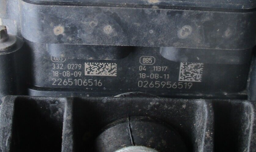 FIAT PANDA ABS PUMP CONTROL MODULE 0265956519 2265106516
