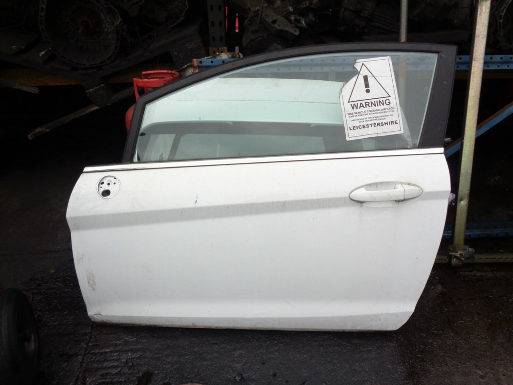 FORD FIESTA 2015 MK7 3 DOOR HATCHBACK NS PASSENGER SIDE FRONT COMPLETE DOOR