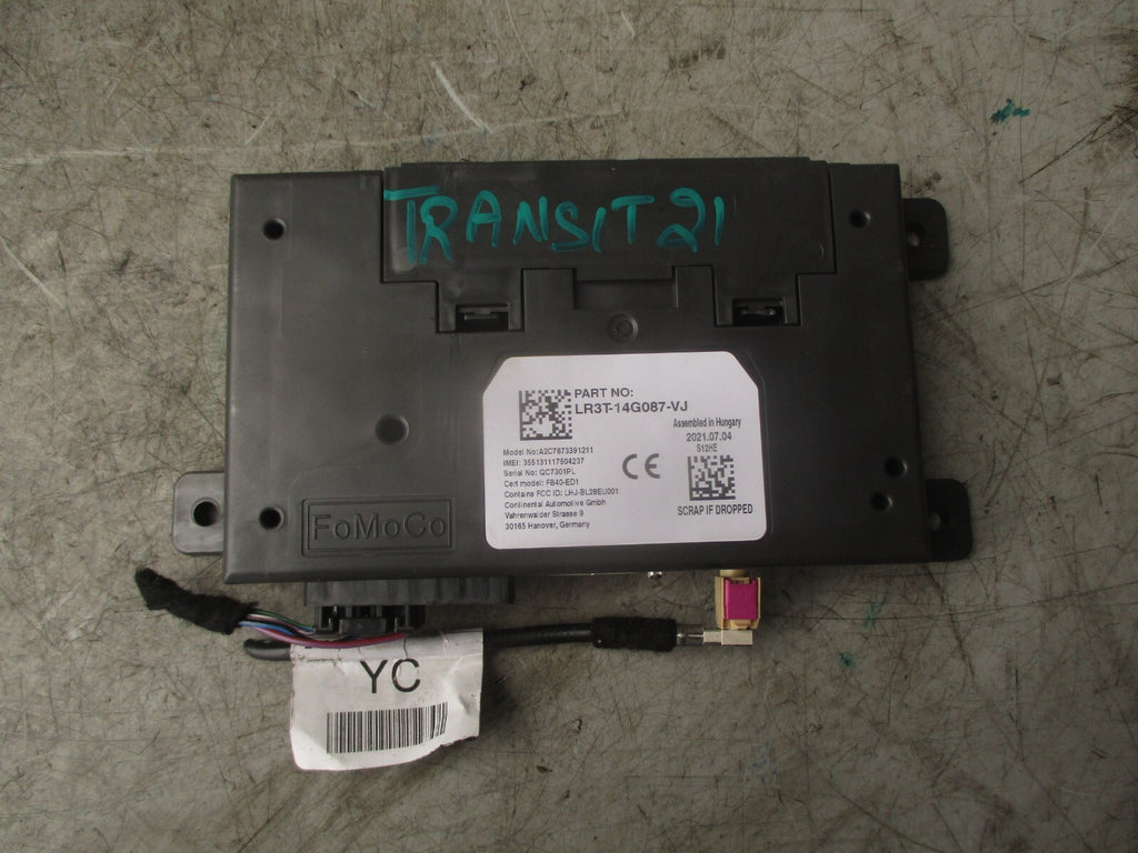 2021 FORD TRANSIT 350 MK8 BLUETOOTH CONTROL MODULE LR3T14G087VJ