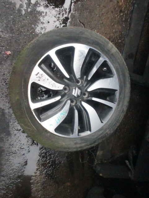 2019 SUZUKI SWIFT MK4 16 INCH ALLOY WHEEL WITH TYRE 185/55R16 REF  4