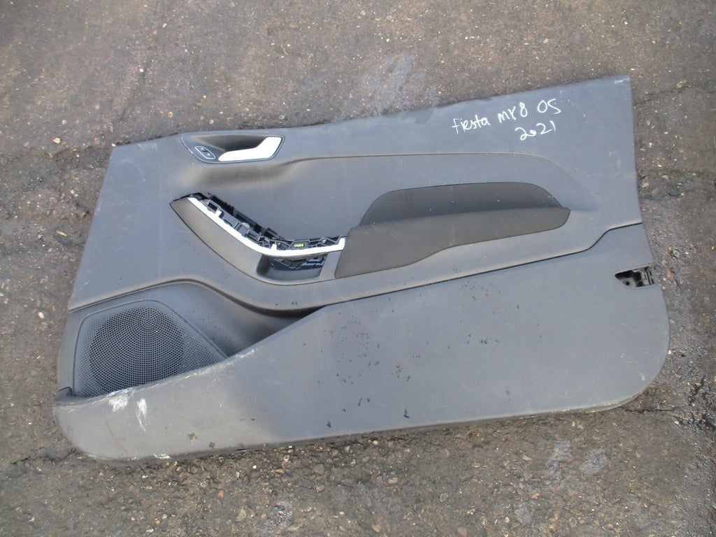 FORD FIESTA 2019 MK8 OSF FRONT DRIVER SIDE DOOR CARD H1BBB23942