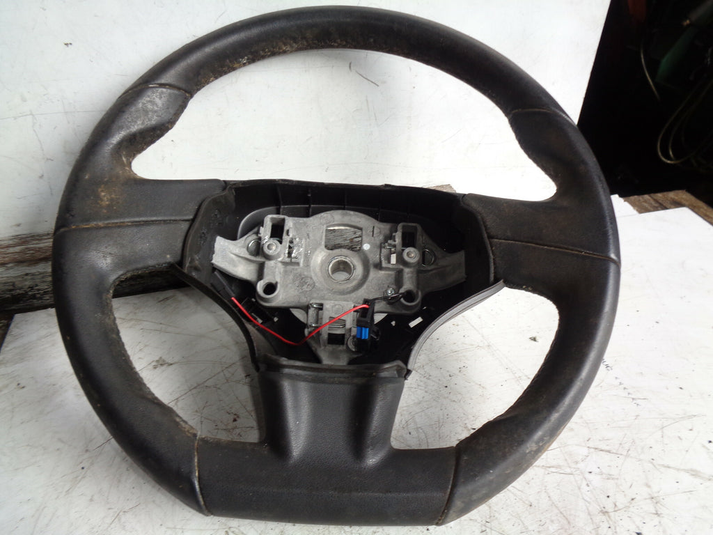 CITROEN C3 MK2 2010 3 SPOKE BLACK STEERING WHEEL 96842235ZD