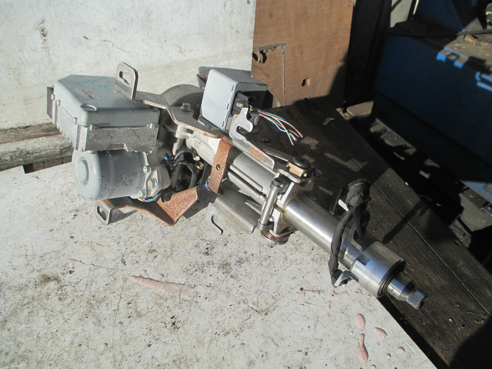 RENAULT MEGANE MK3 2015 ELECTRIC POWER STEERING COLUMN 488101061R
