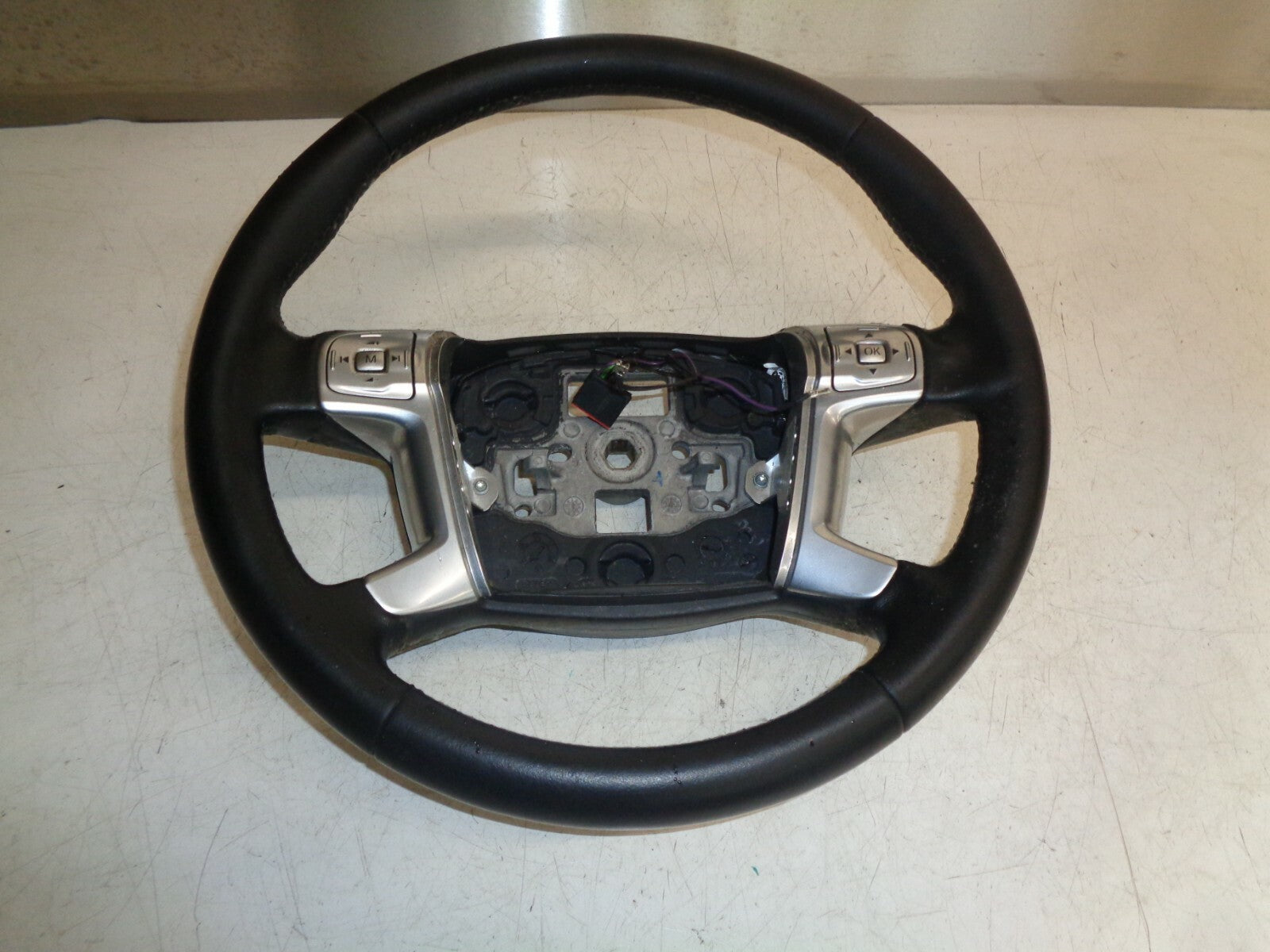 FORD GALAXY 2014 MK3 4 SPOKE MULTI FUNCTION STEERING WHEEL 6M2T14K147AH
