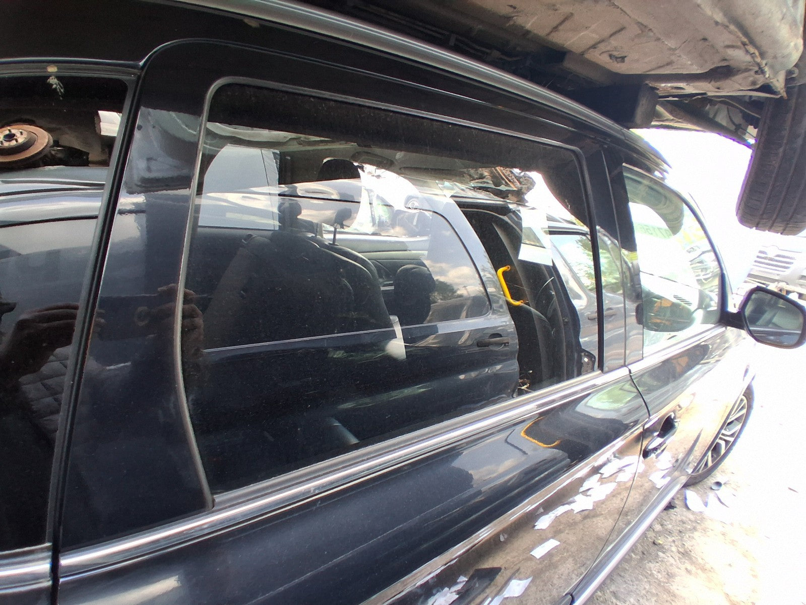 2018 MITSUBISHI OUTLANDER MK3 OSR DRIVER SIDE REAR WINDOW GLASS