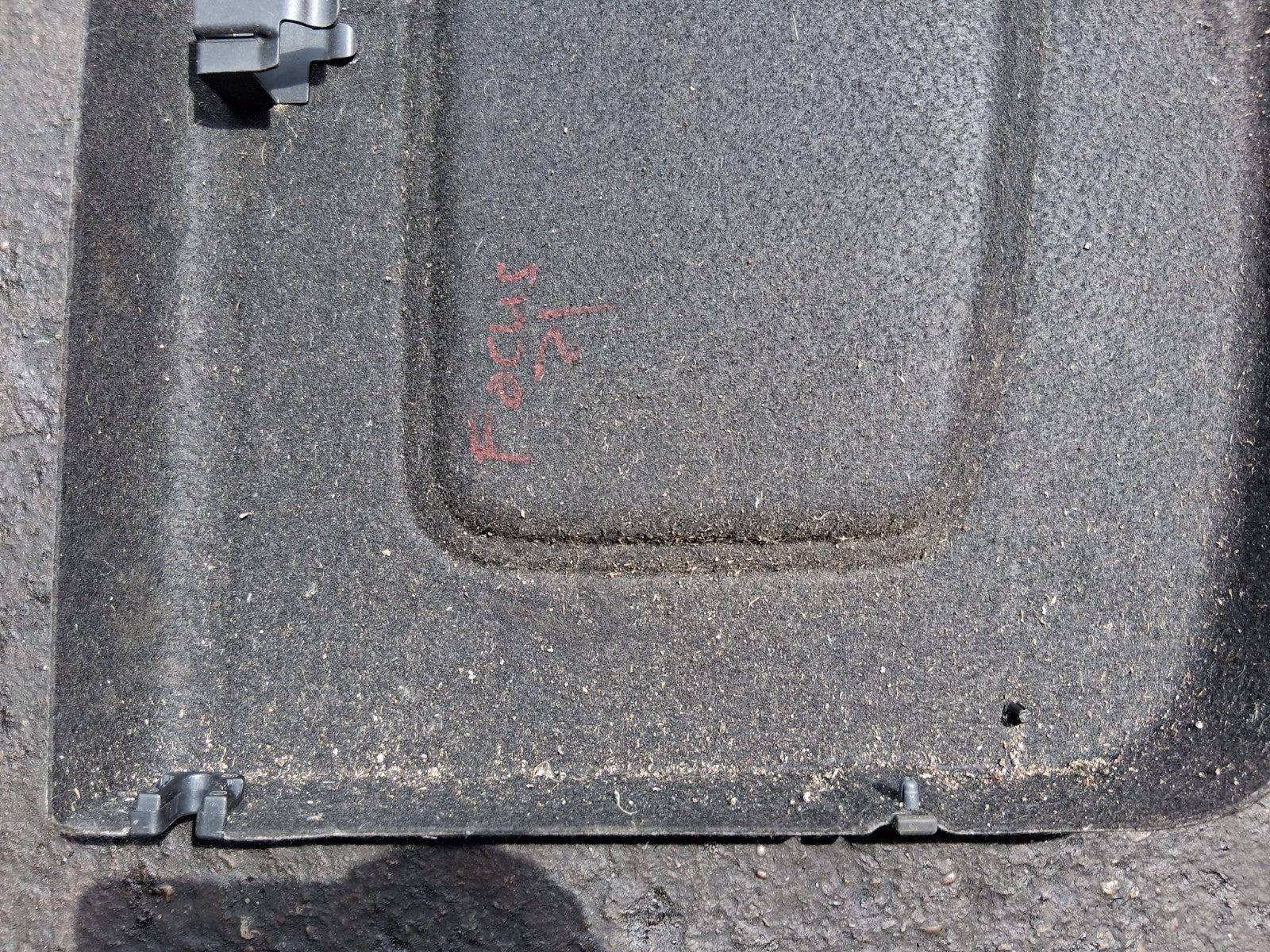 2021 FORD FOCUS MK4 REAR PARCEL SHELF BOOT LOAD COVER