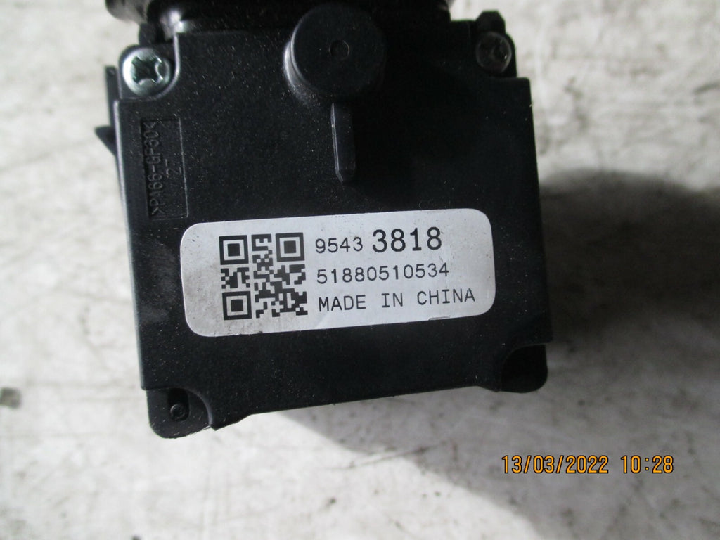 VAUXHALL INSIGNIA A 2015 WINDSCREEN WIPER CONTROL SWITCH STALK ARM 95433818
