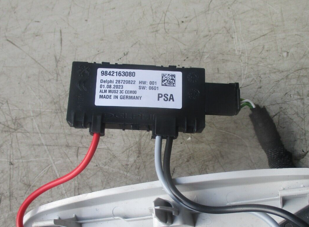2023 CITROEN C4 FRONT INTERIOR ROOF READING LIGHT 9842163080