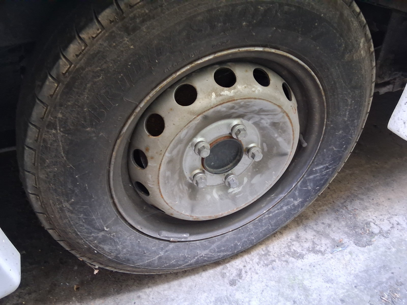 2024 RENAULT MASTER MK3 16 INCH STEEL WHEEL WITH TYRE 225/65R16 REF 3