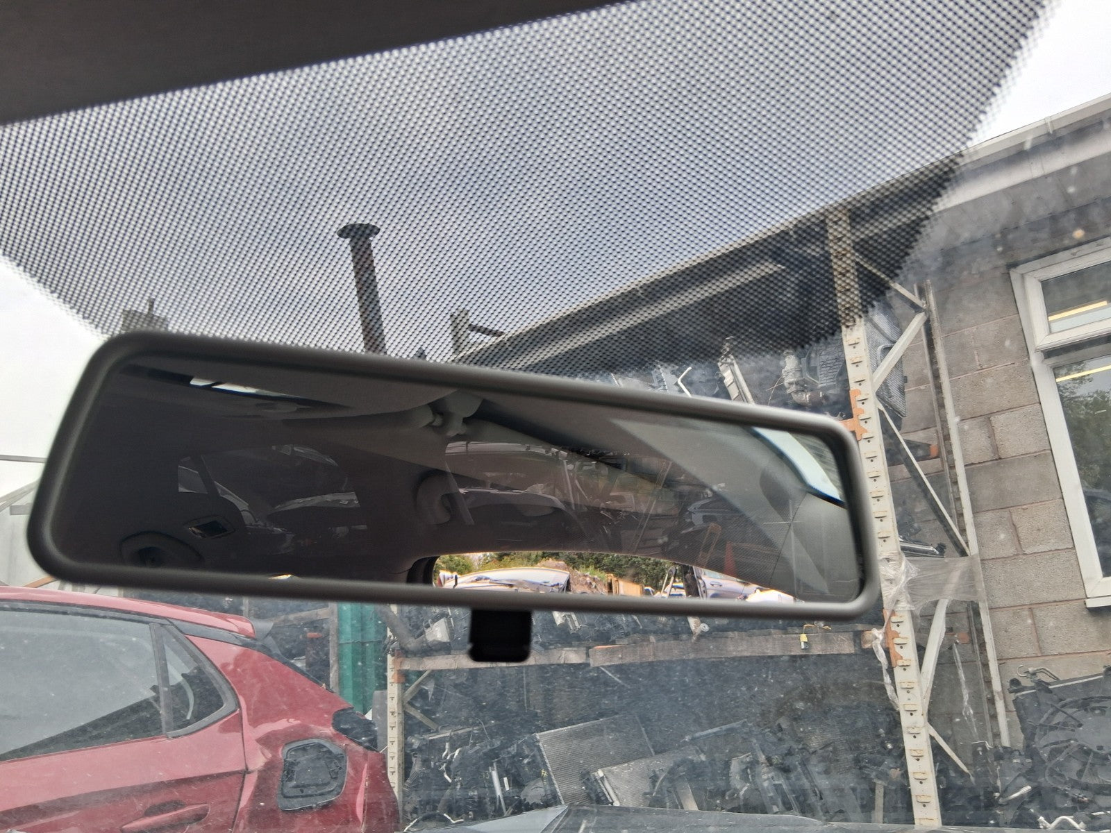 2020 SKODA FABIA MK3 NJ HATCHBACK INTERIOR REAR VIEW MIRROR