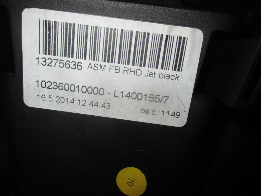 VAUXHALL INSIGNIA A MK1 OS DRIVER SIDE GLOVE BOX COMPARTMENT 13275636