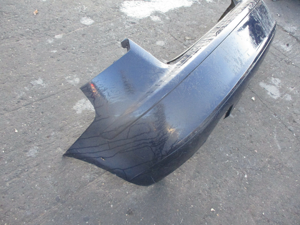 AUDI A3 8P MK2 2005 REAR BACK BUMPER DARK BLUE