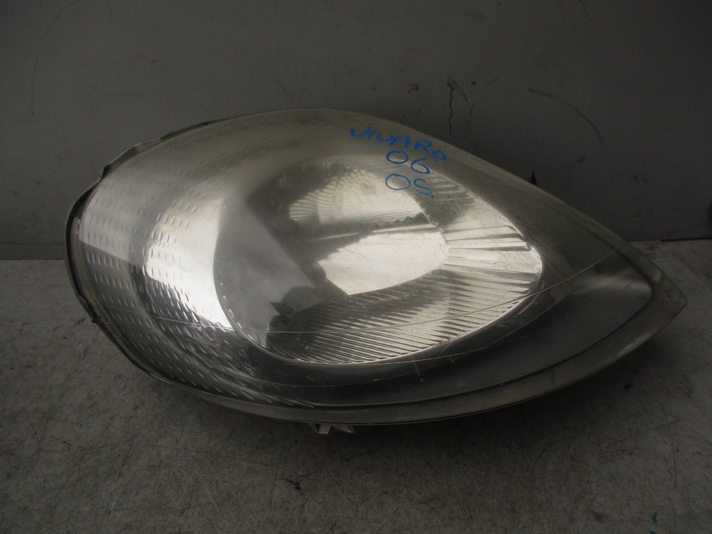 2006 VAUXHALL VIVARO MK1 OSR DRIVER SIDE FRONT HEADLIGHT HEAD LAMP 91165722