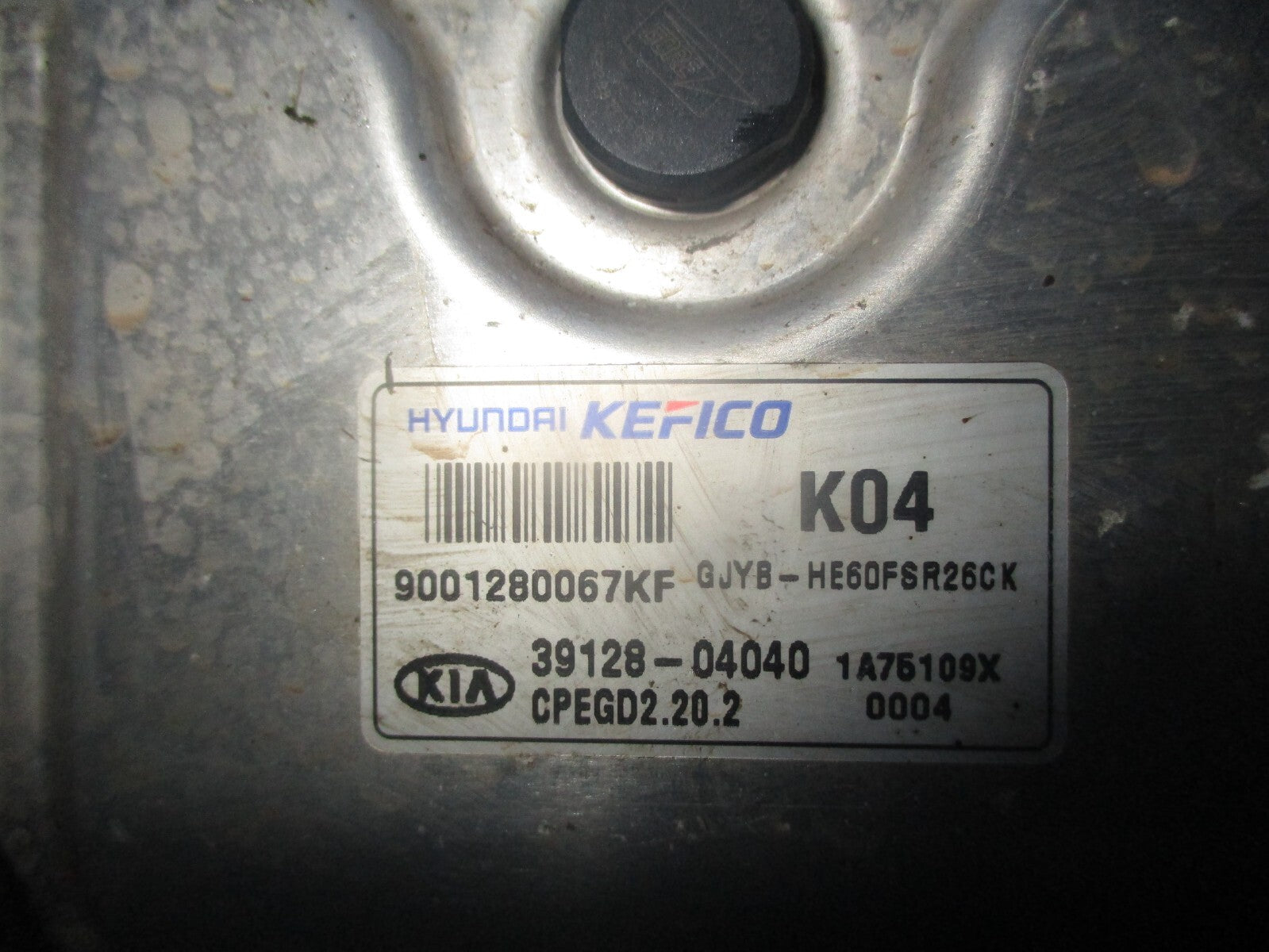 KIA STONIC 2018 1.0 PETROL ECU ENGINE CONTROL UNIT 3912804040