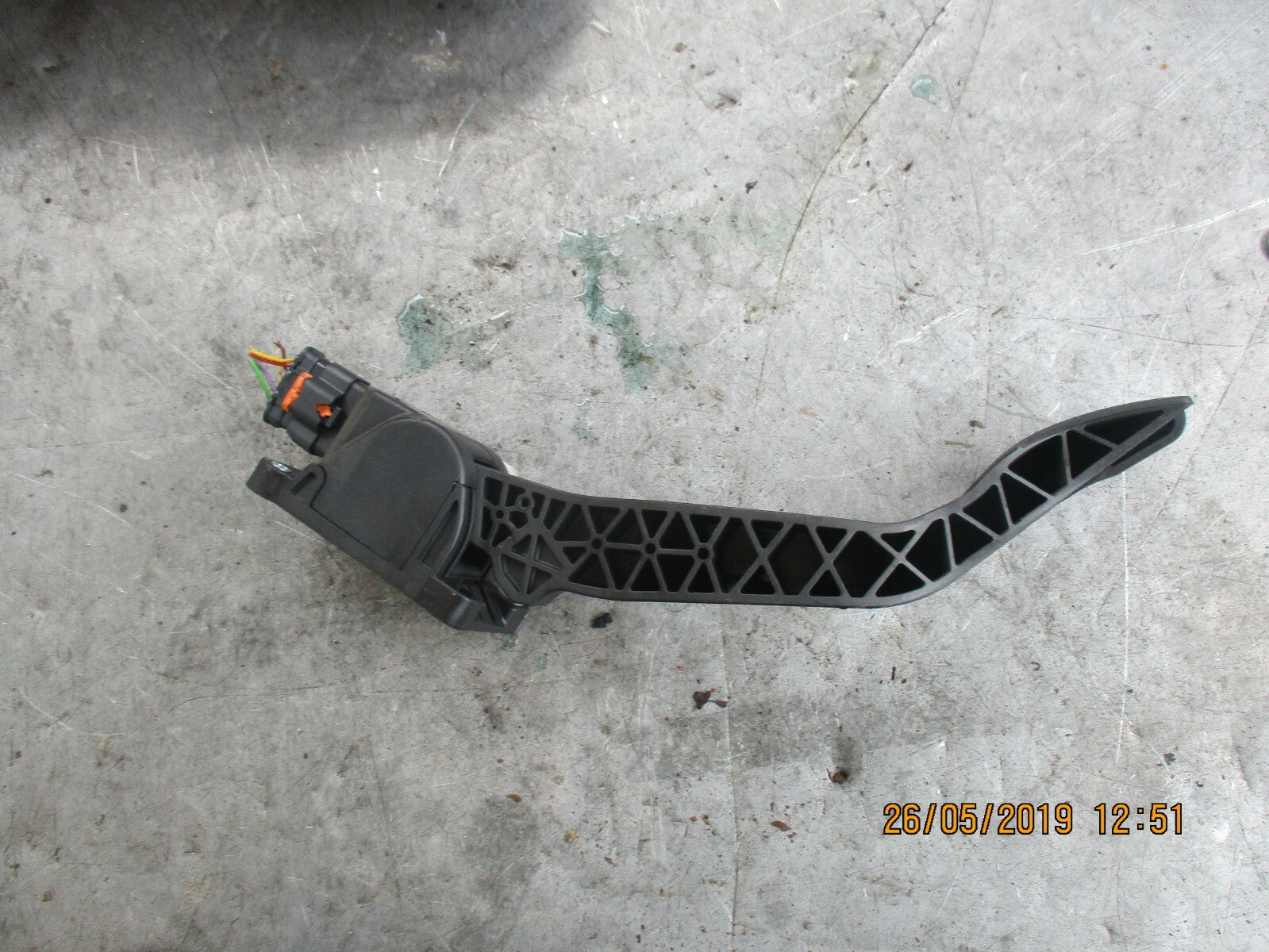 PEUGEOT 308 MK1 ELECTRIC ACCELERATOR THROTTLE PEDAL 9671434080