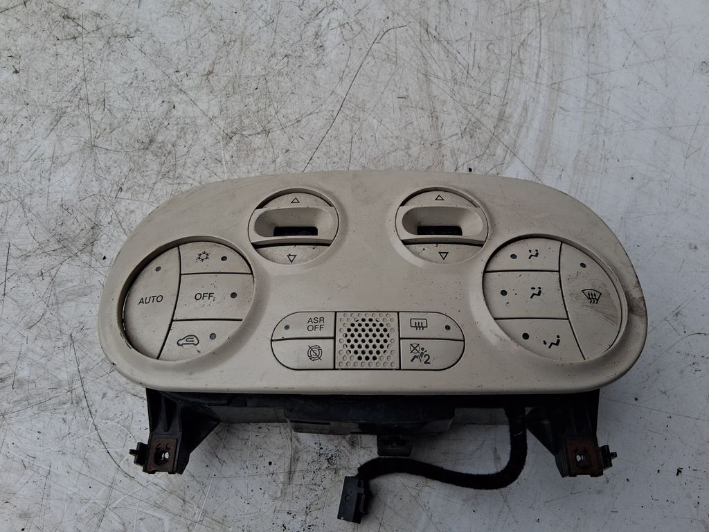 2015 FIAT 500 LOUNGE AC HEATER CLIMATE CONTROL SWITCH PANEL 735595278