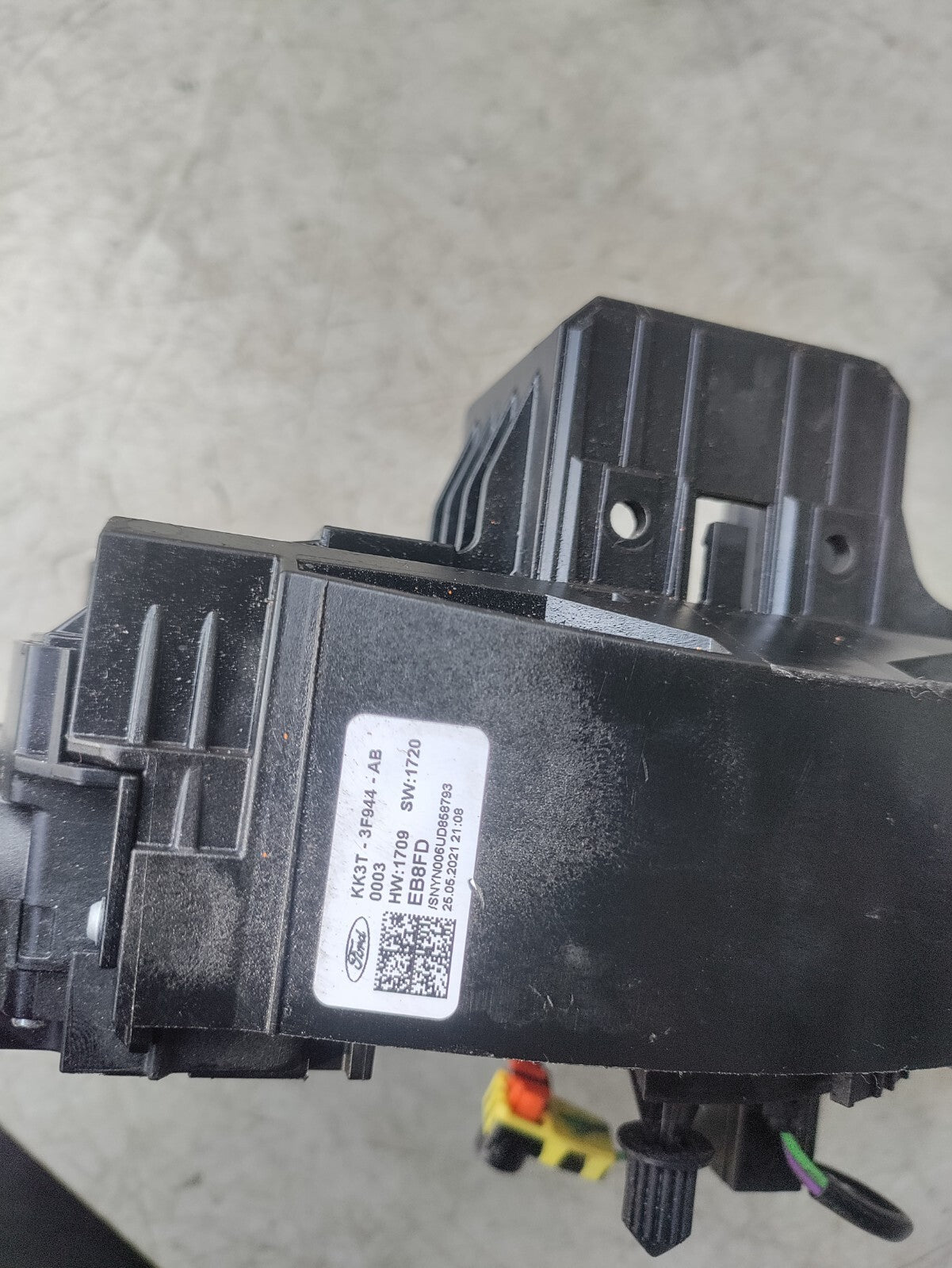 2021 FORD TRANSIT MK8 WIPER INDICATOR STALK SWITCH SQUIB KK3T3F944AB
