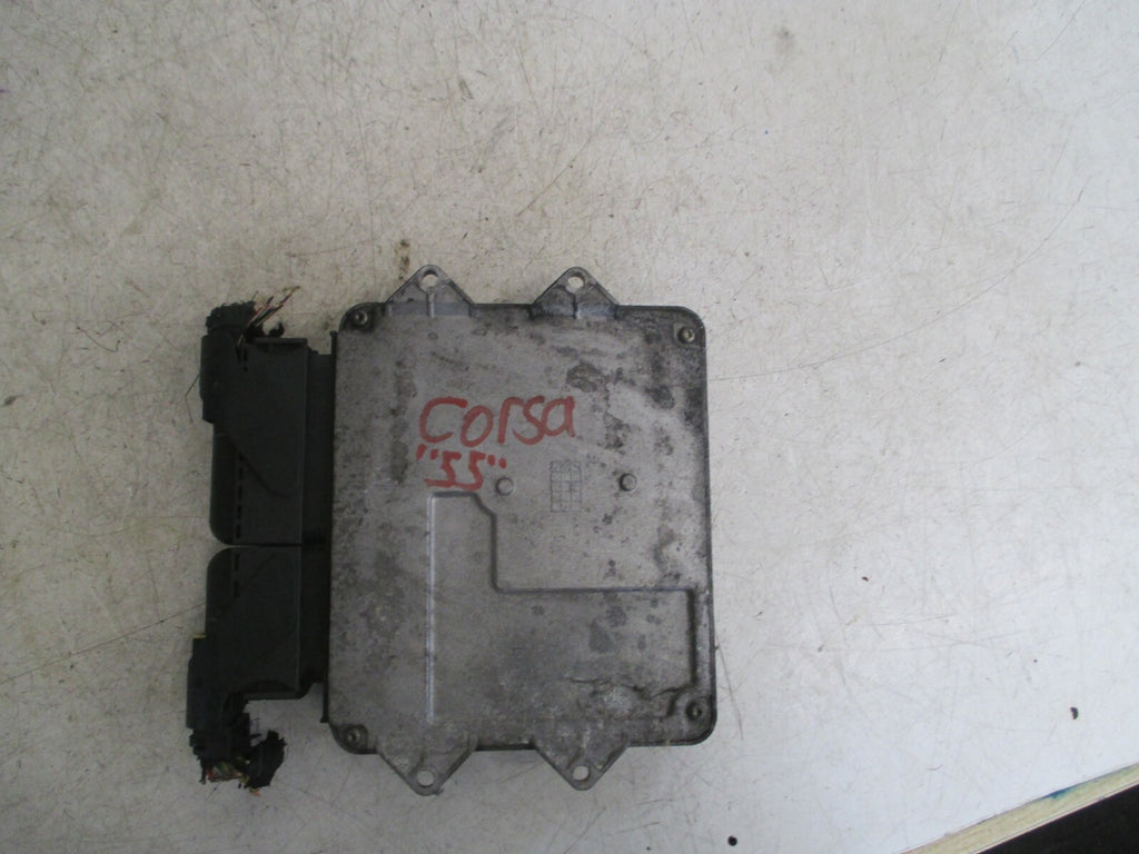 VAUXHALL CORSA C 2005 ENGINE CONTROL UNIT MODULE 55196352