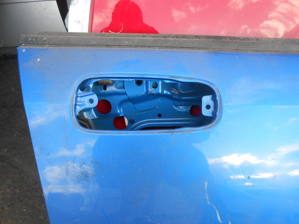 SUBARU IMPREZA GD (MK2) 2005 OSF DRIVER SIDE FRONT BARE DOOR SHELL BLUE