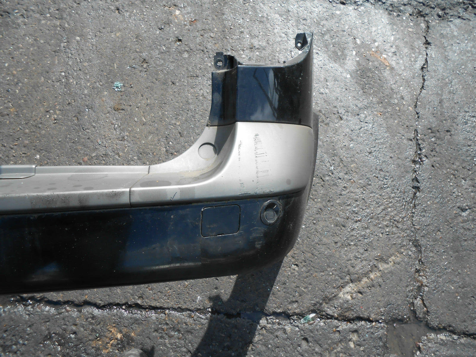 RENAULT LAGUNA MK2 2004 ESTATE COMPLETE REAR BUMPER BLACK