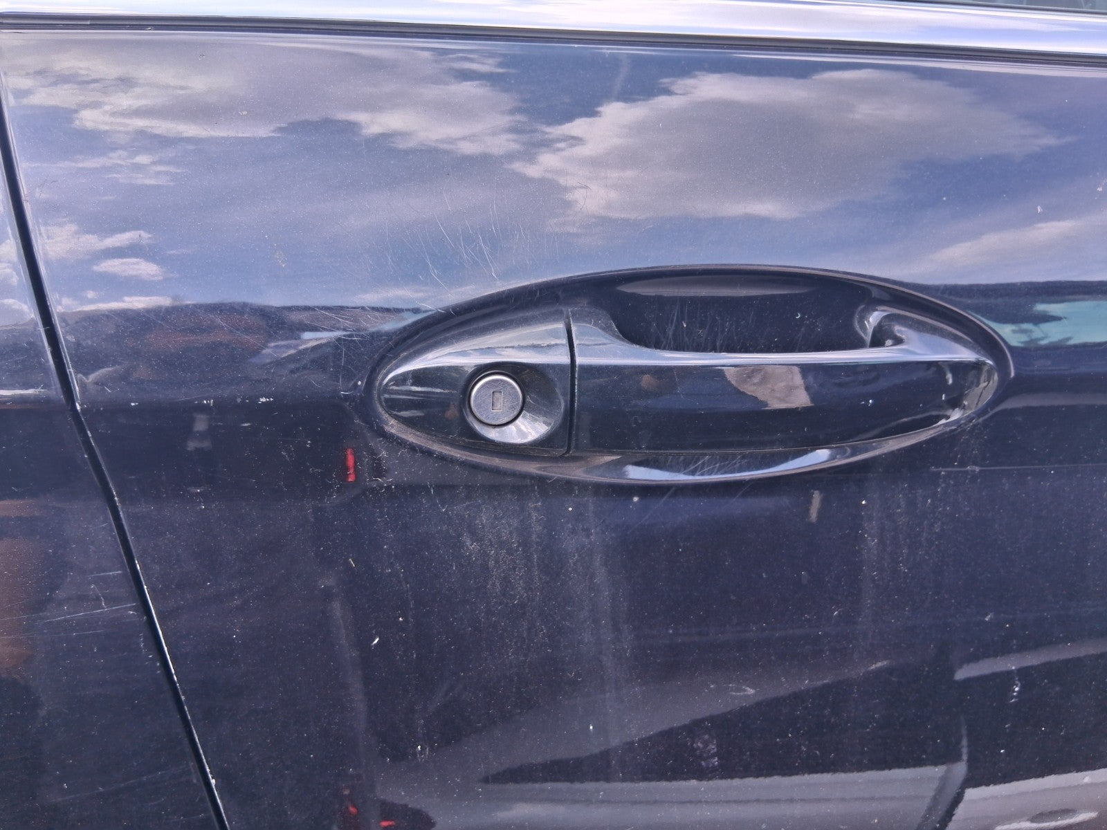 2012 FORD FIESTA MK7 5 DOOR OSF DRIVER SIDE FRONT RIGHT EXTERIOR DOOR HANDLE