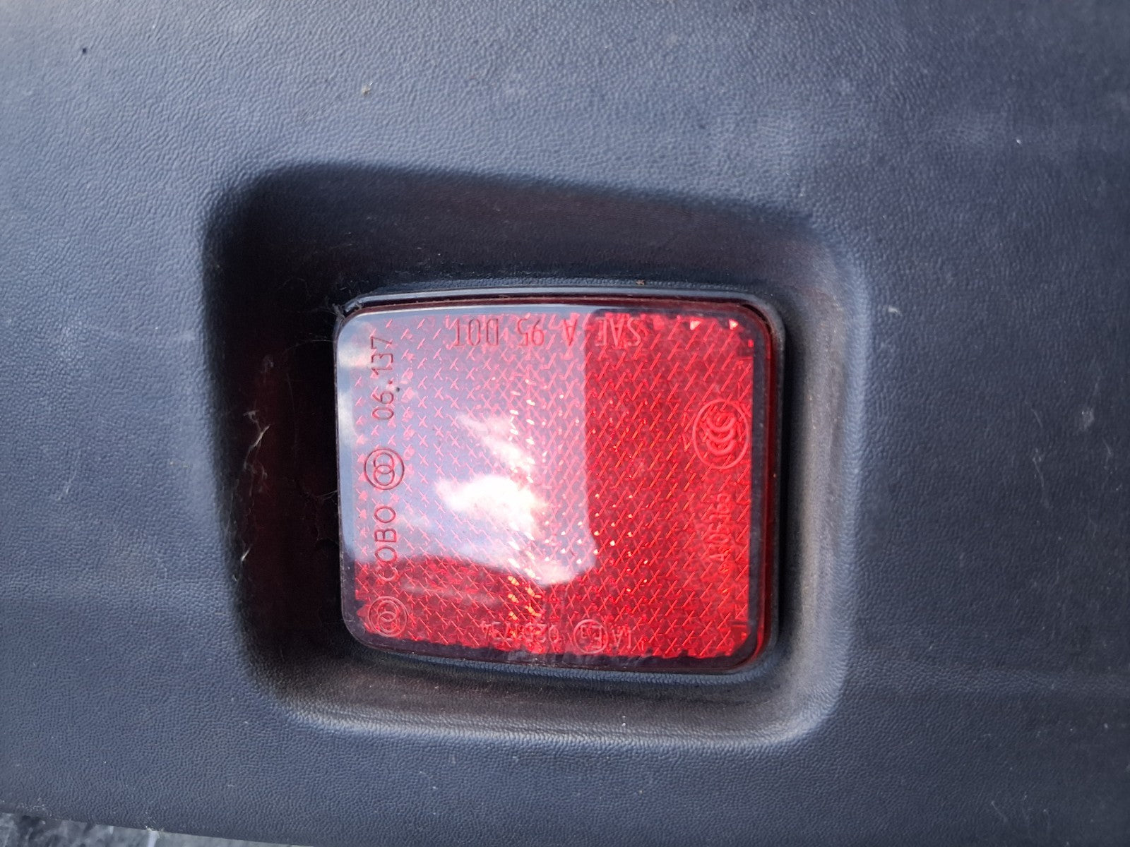 2021 PEUGEOT BOXER MK3 OSR DRIVER SIDE REAR RIGHT BUMPER CORNER 1305761070