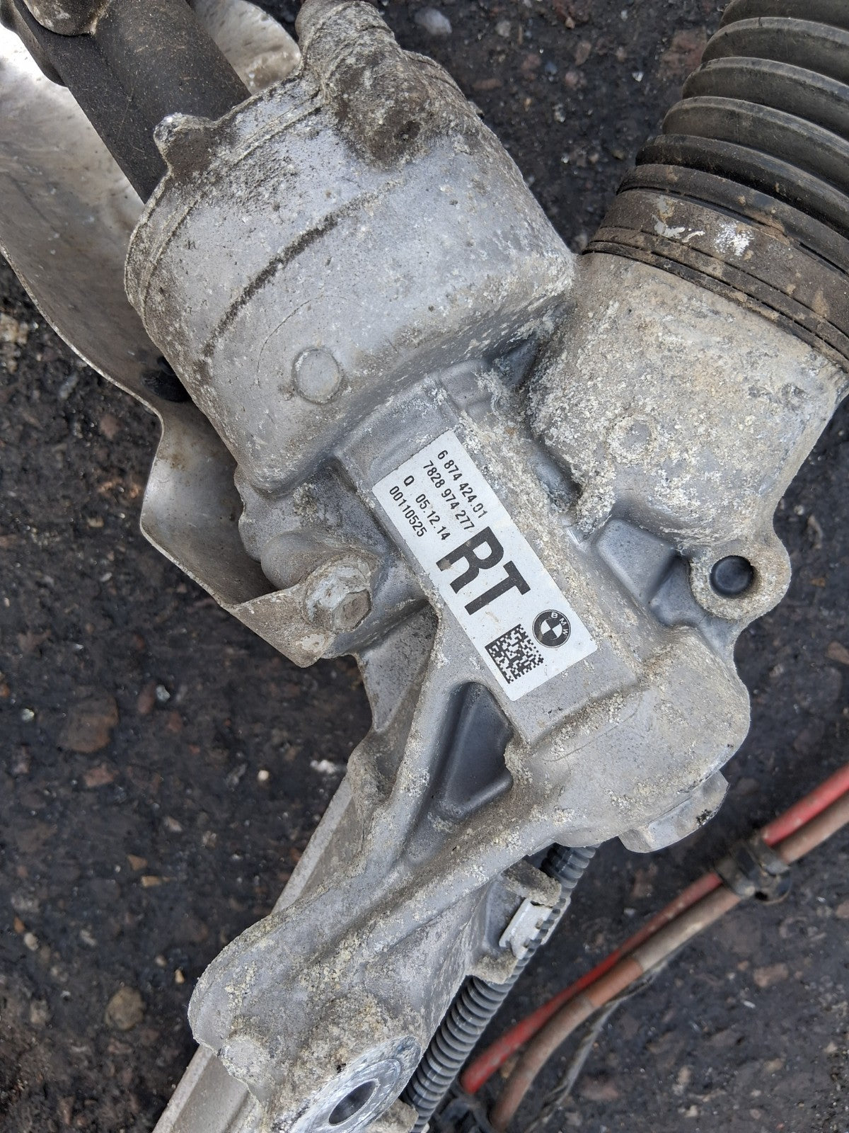2010 BMW 5 SERIES F10 POWER STEERING RACK 7802277794