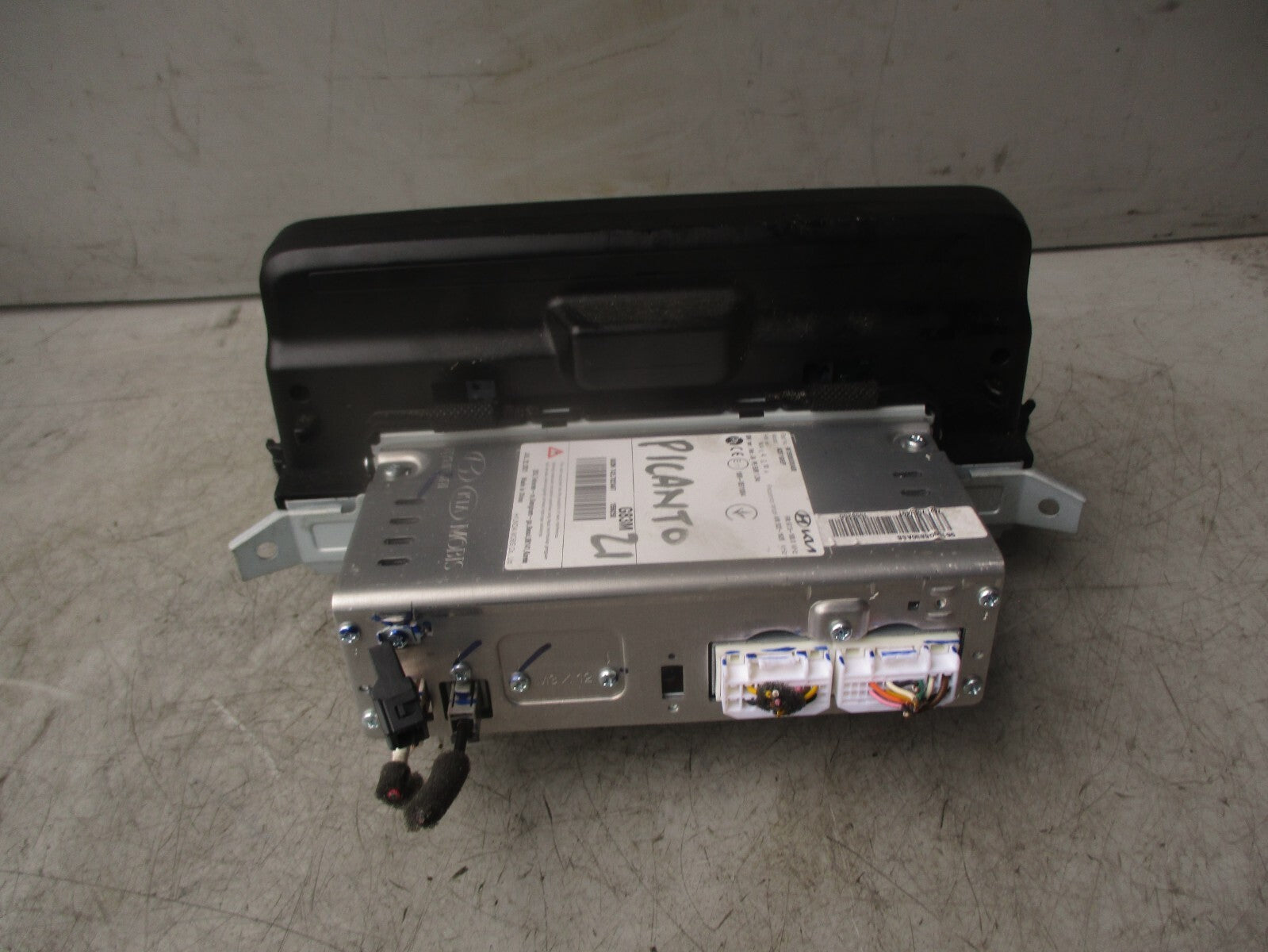 2021 KIA PICANTO MK3 JA RADIO CD PLAYER HEAD UNIT 96150G6830ASB