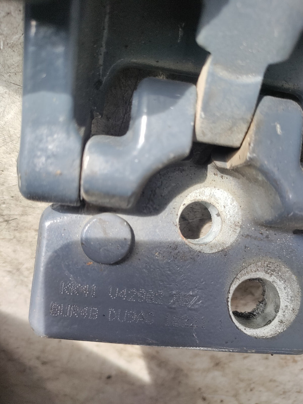 2021 FORD TRANSIT MK8 OSR DRIVER SIDE REAR DOOR HINGE KK41V42982BB