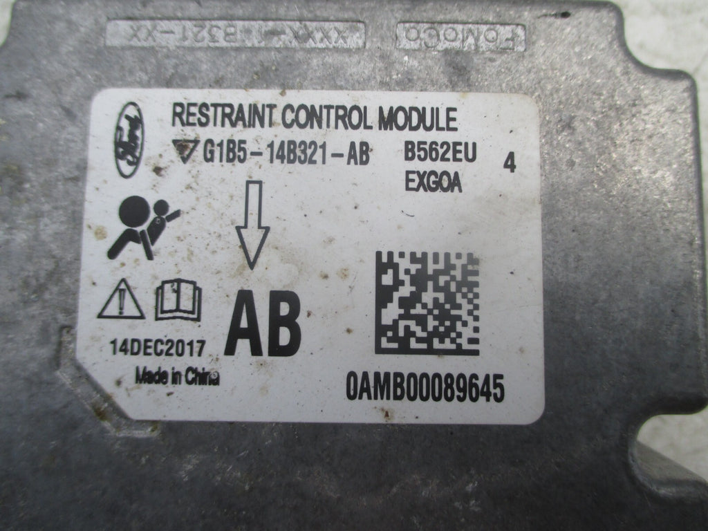 FORD KA + 2018 1.2 PETROL AIRBAG CONTROL MODULE G1B518K811AB