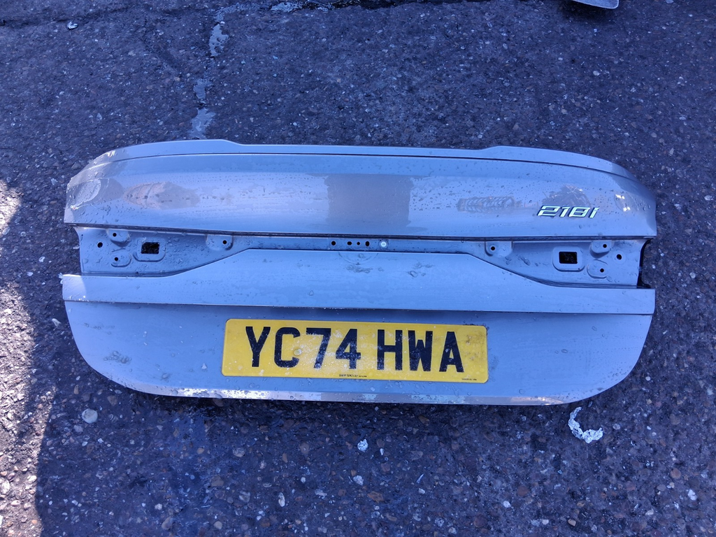 2024 BMW 2 SERIES F44 COUPE M SPORT BARE TAILGATE BOOTLID SKYSCRAPER GREY C4W