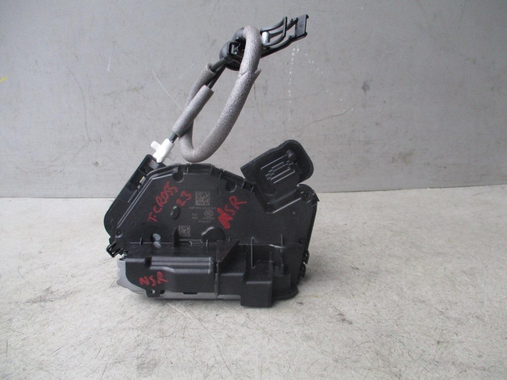 2023 VW VOLKSWAGEN T CROSS NSR PASSENGER SIDE REAR DOOR LOCK MECH 5TA839015P