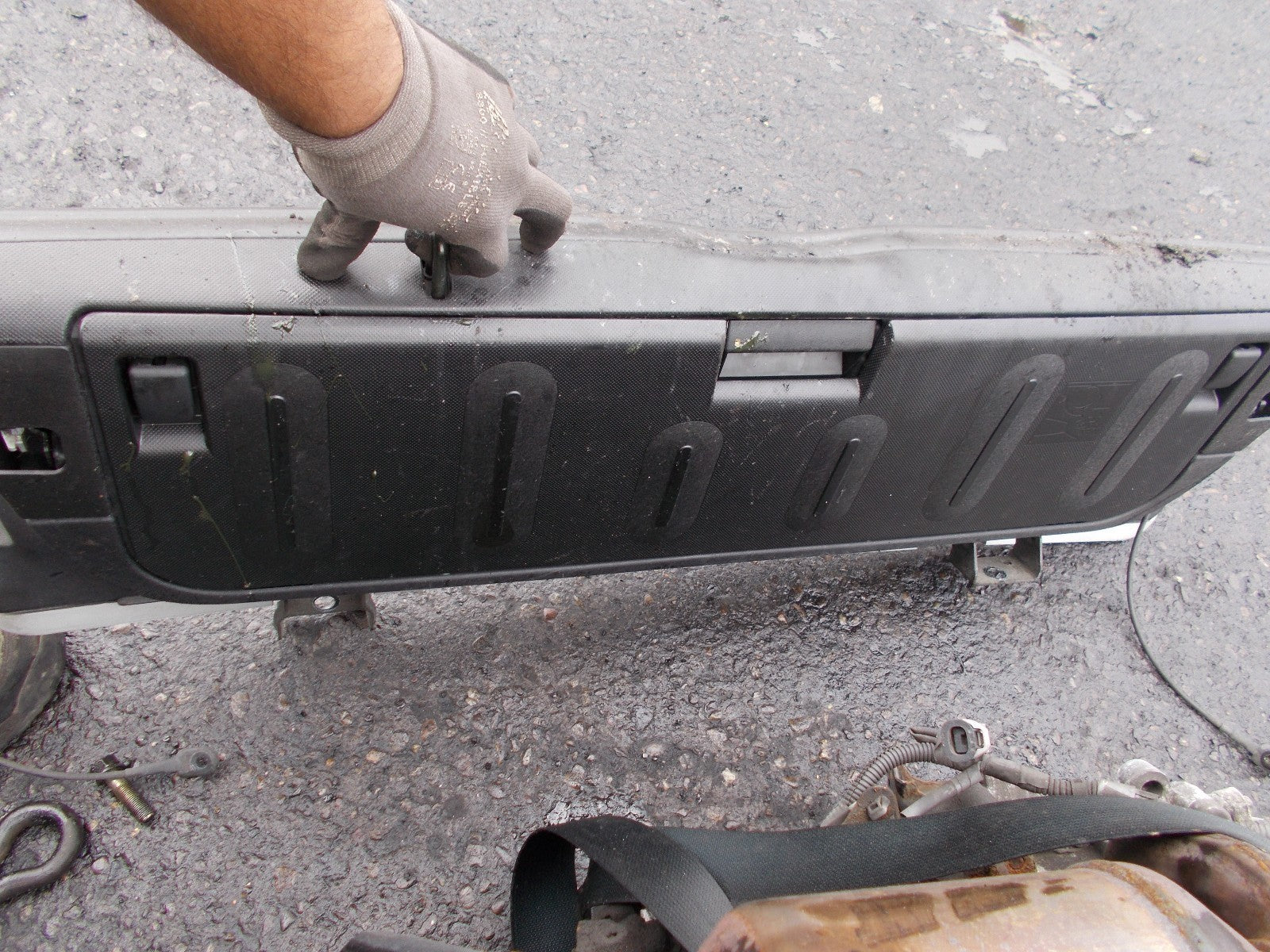 CITROEN C2 REAR LOWER BOOTLID TAILGATE SILVER