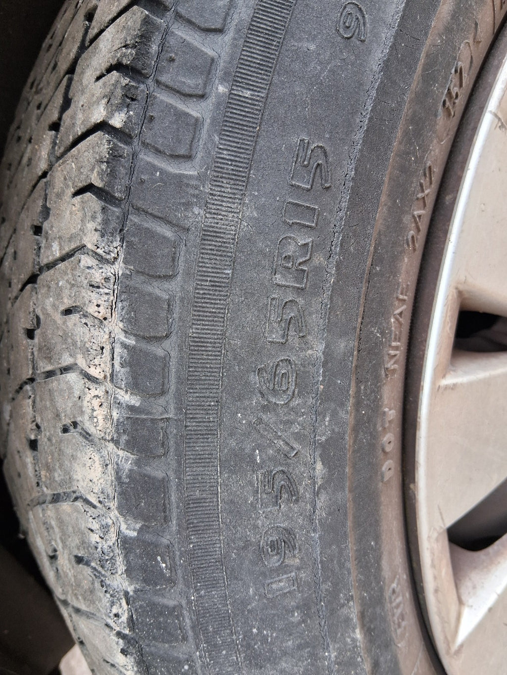 2017 CITROEN BERLINGO MK2 15 INCH STEEL WHEEL WITH TYRE 195/65R15