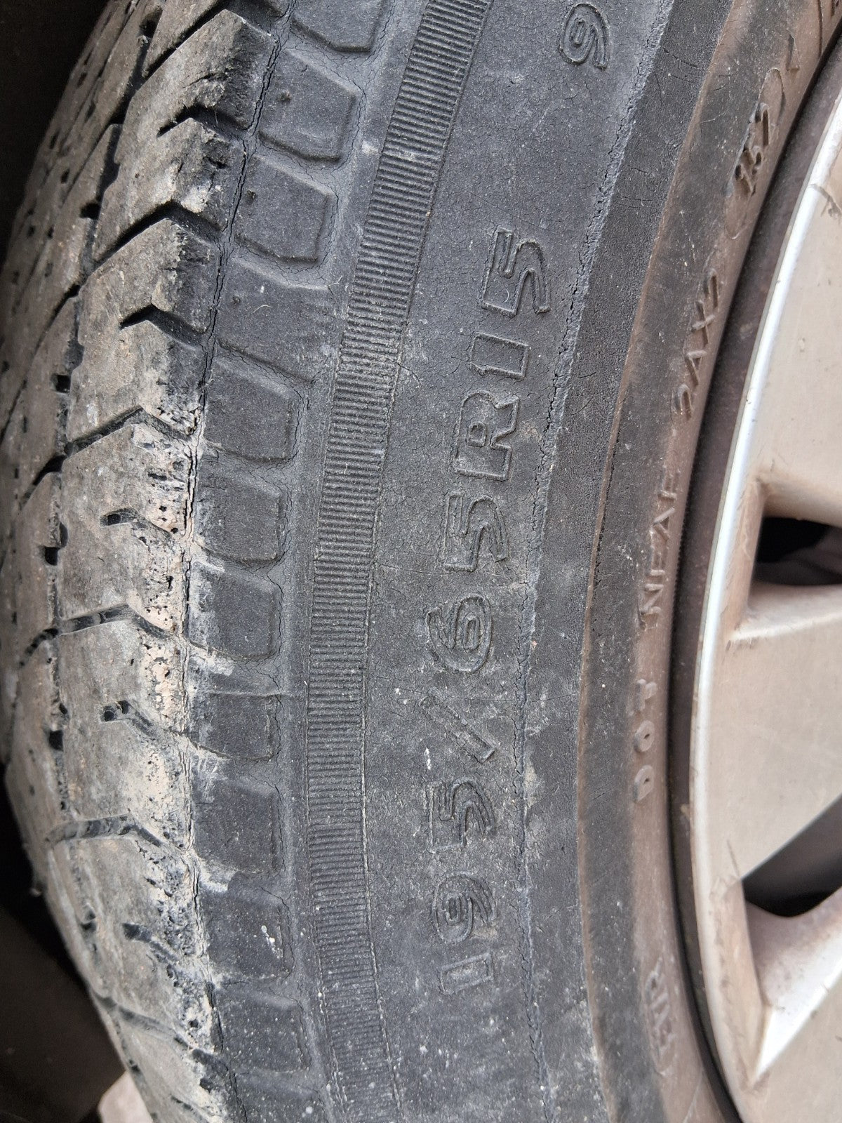 2017 CITROEN BERLINGO MK2 15 INCH STEEL WHEEL WITH TYRE 195/65R15