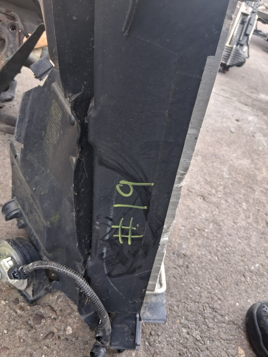 2018 CITROEN BERLINGO MK2 1.6 DIESEL RADIATOR RAD PACK 9800291280