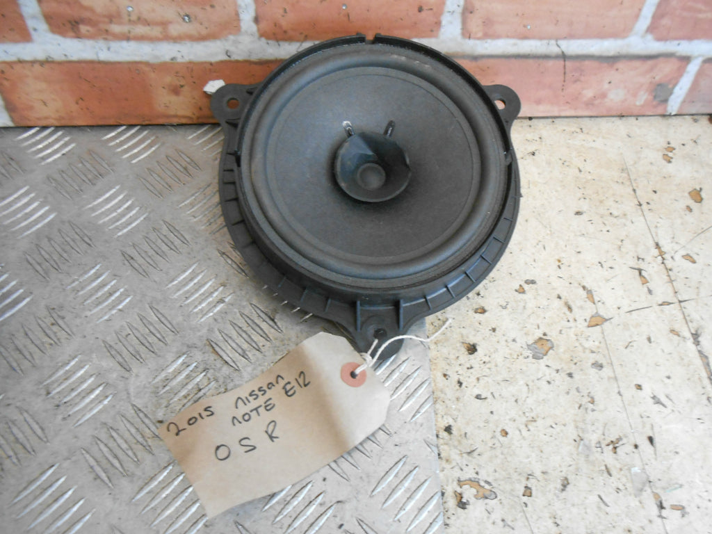 NISSAN NOTE E12 2015 OSR DRIVER SIDE REAR AUDIO SPEAKER DRIVER 28156BR00A