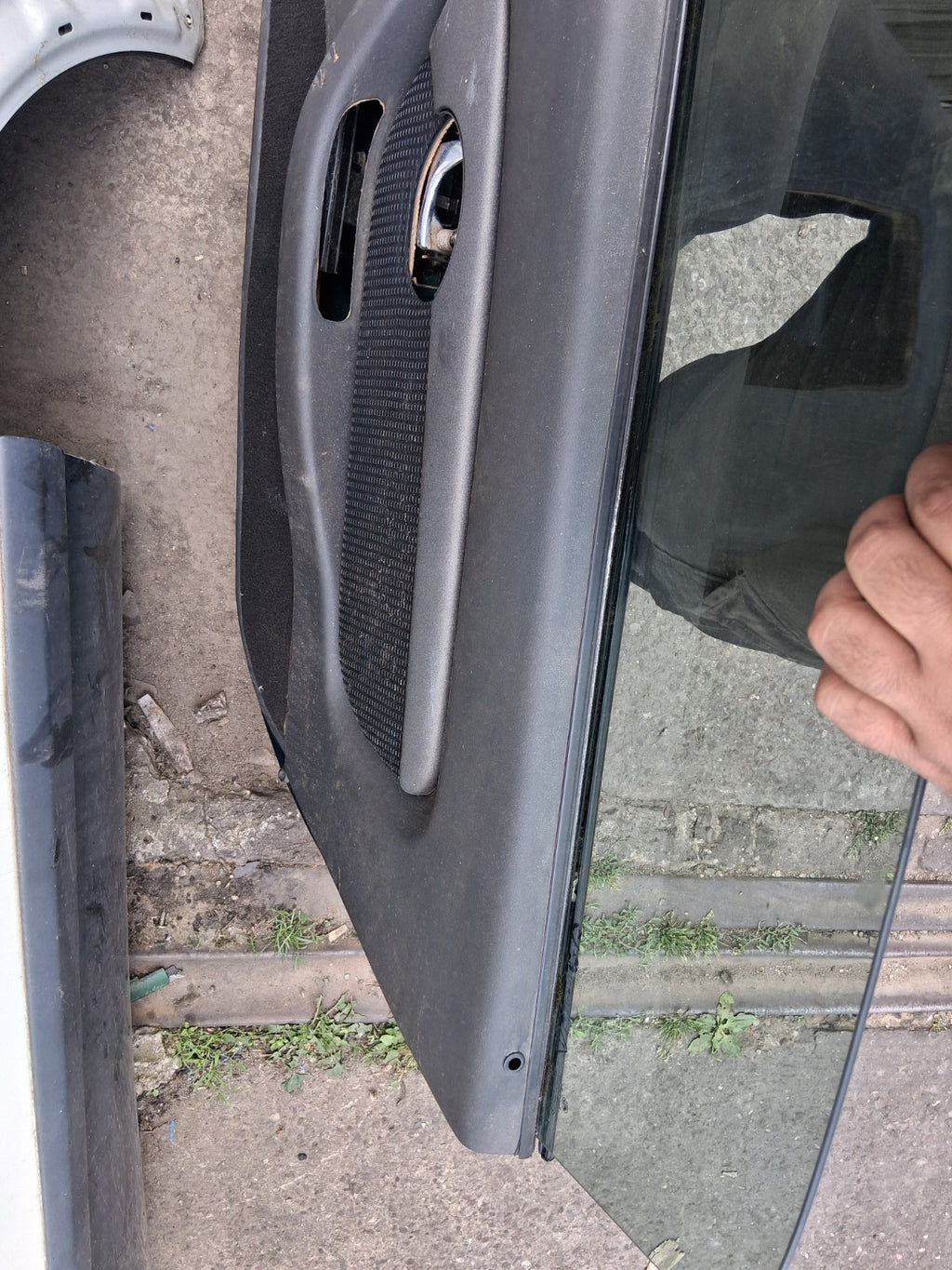 MG MGF 1996 MK1 OSF DRIVER SIDE FRONT RIGHT COMPLETE DOOR GREEN