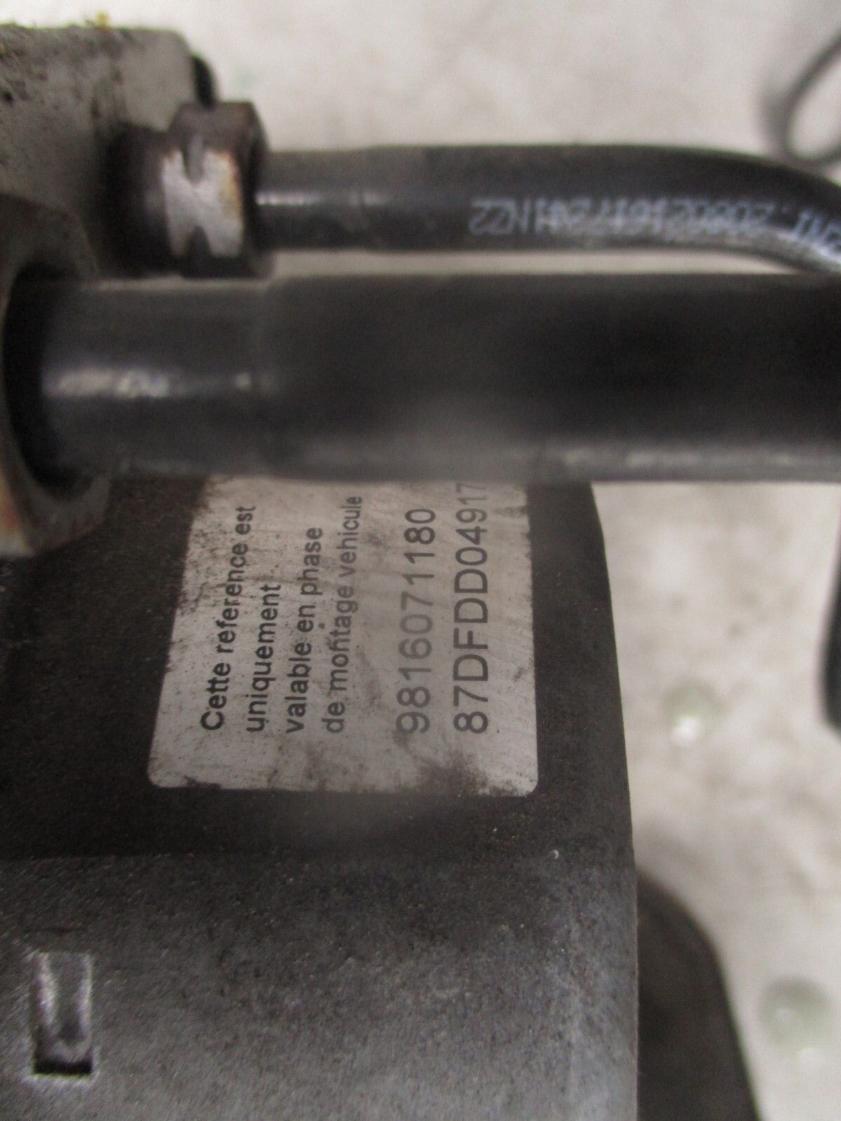 2014 PEUGEOT 308 MK2 1.6 DIESEL ABS PUMP CONTROL MODULE 9816071180