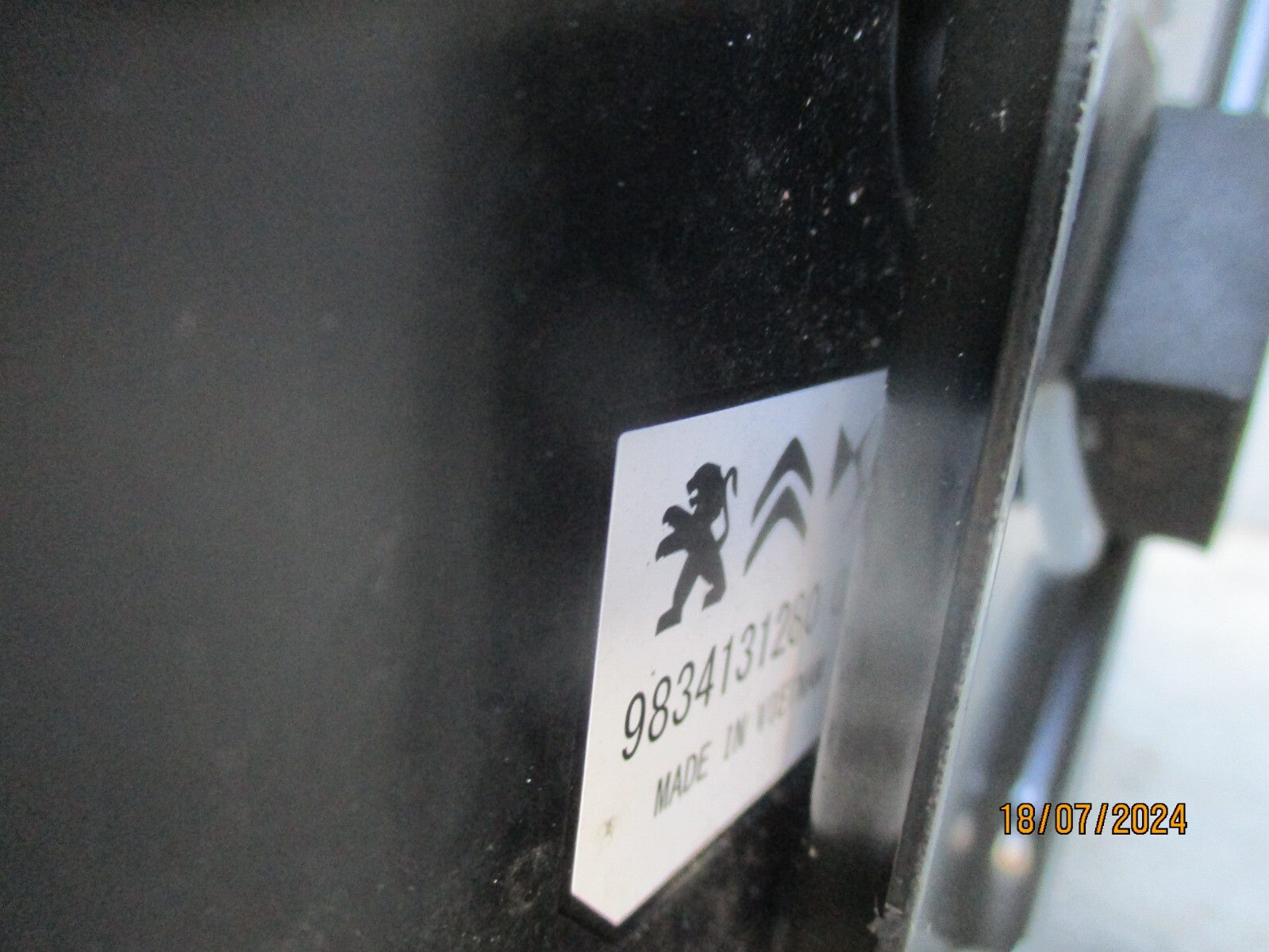 CITROEN C4 MK3 2023 SUBWOOFER SPEAKER 9834131280