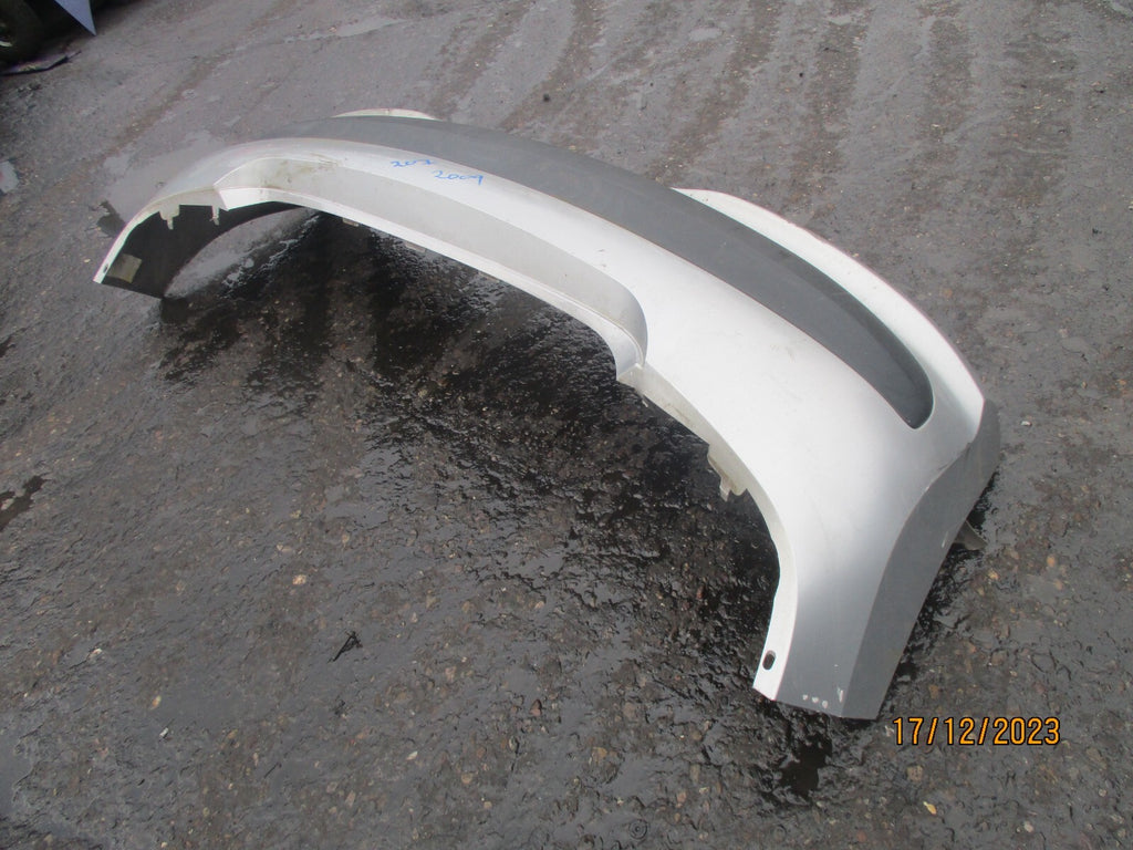 PEUGEOT 207 2009 3 DOOR REAR COMPLETE BUMPER SILVER